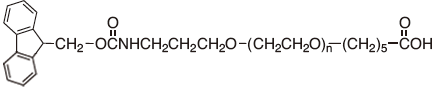 9-Fluorenylmethyloxycarbonyl-protected-Amino-PEG-Carboxylic acid